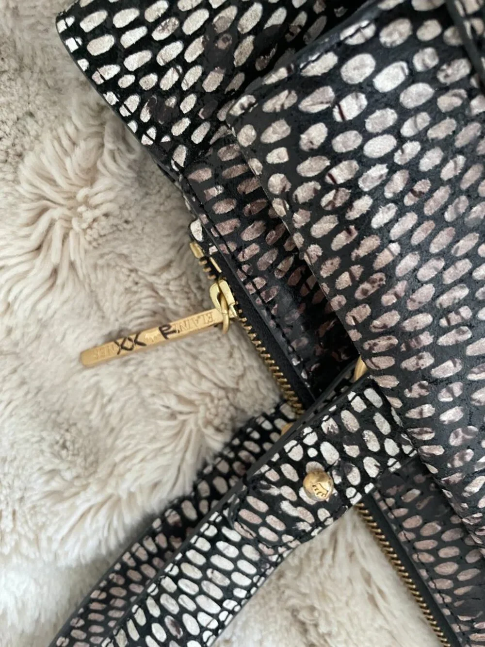 Elaine Turner Leather Satchel